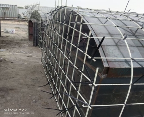 玻璃纤维筋在无磁水泥墓室的应用